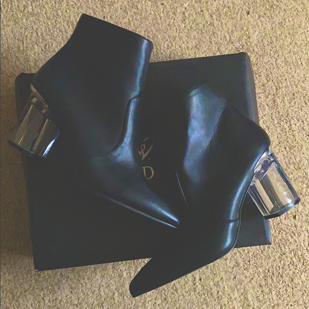 Windsor Clear Heel Boots